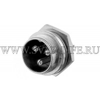 Разъем панельный 3-pin PIN0311 Разъем панельный 3-pin PIN0311